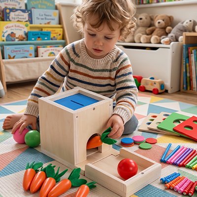 Cube d'activite bebe