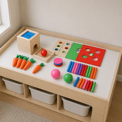 Cube d'activite bebe
