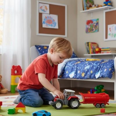 Jouet tracteur 