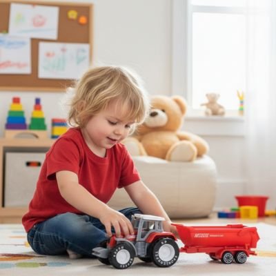Jouet tracteur 